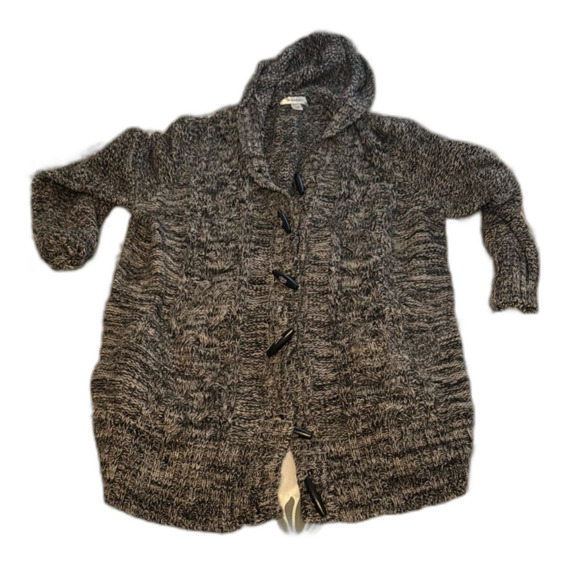 Dress Barn Sweaters - EUC Dress Barn Size 1X Gray Knit Cardigan